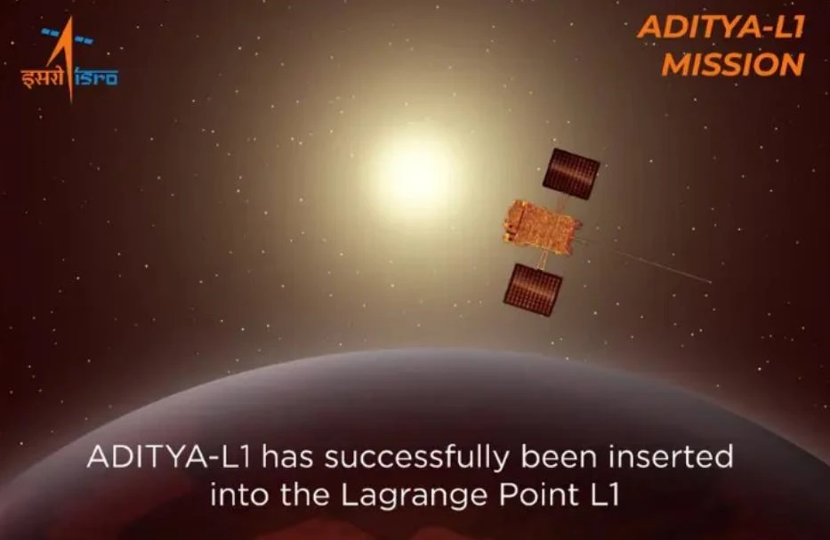印度首个太阳探测器Aditya-L1成功进入晕轮轨道 探索太阳奥秘