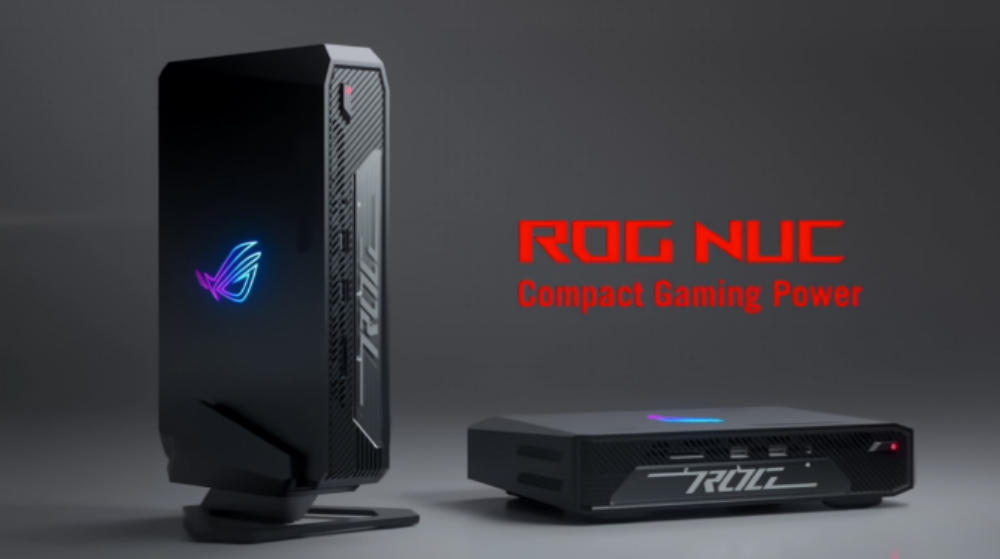 ROG发布首款ROG NUC迷你主机：搭载RTX 4070显卡