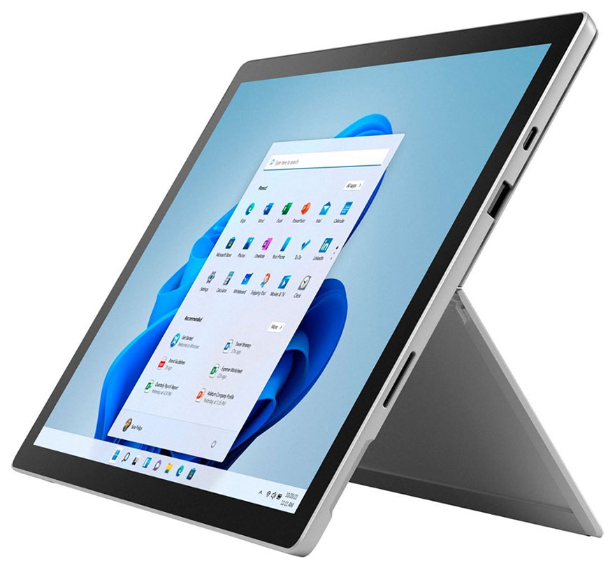 微软Microsoft Surface Pro 7+ 12.3英寸平板电脑在美国百思买可以省230美元，仅售699.99美元！