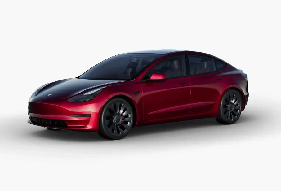 消息称特斯拉Tesla大幅下调Model 3/Y改色车衣价格 新增“缎子蓝”配色