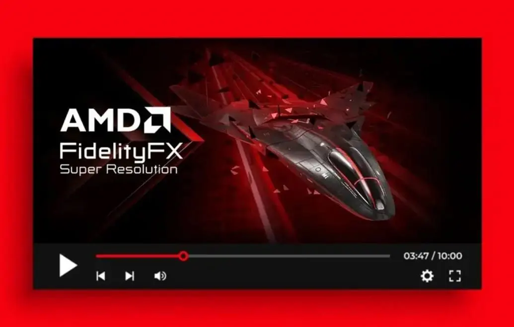 AMD将推出视频增强技术：对标英伟达Nvidia RTX VSR，从720P提升至1440P