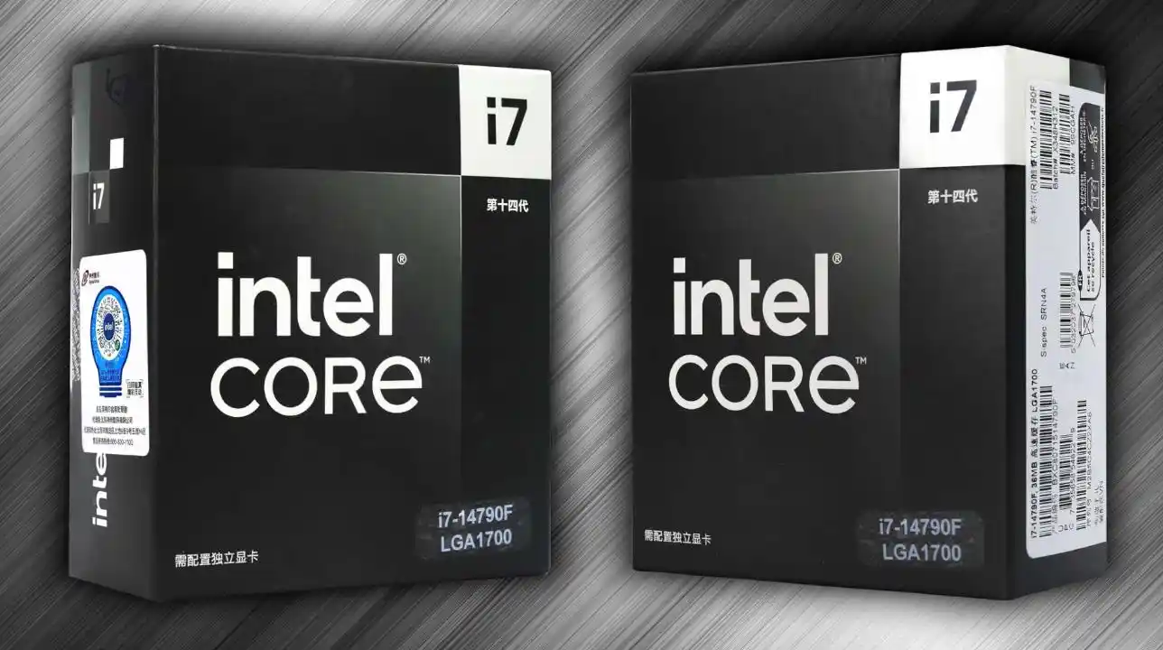 英特尔Intel发布全新core i7-14790F CPU：黑色版系列再添新成员