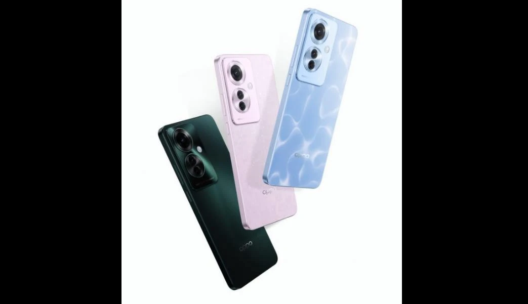 OPPO Reno11F 5G規格曝光：配備6.7英寸AMOLED顯示屏