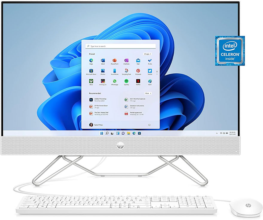惠普HP 23.8英寸一体式电脑在美国亚马逊可以省60美元，仅售479.49美元！