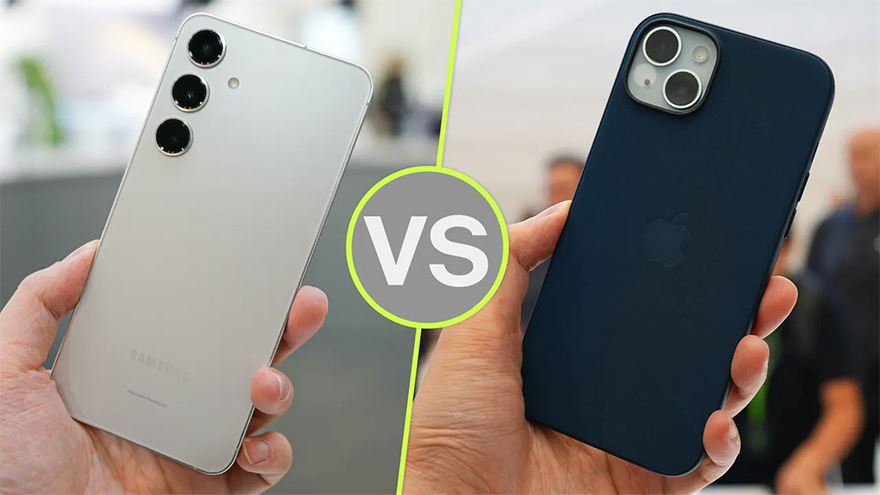 Samsung Galaxy S24 vs Apple iPhone 15
