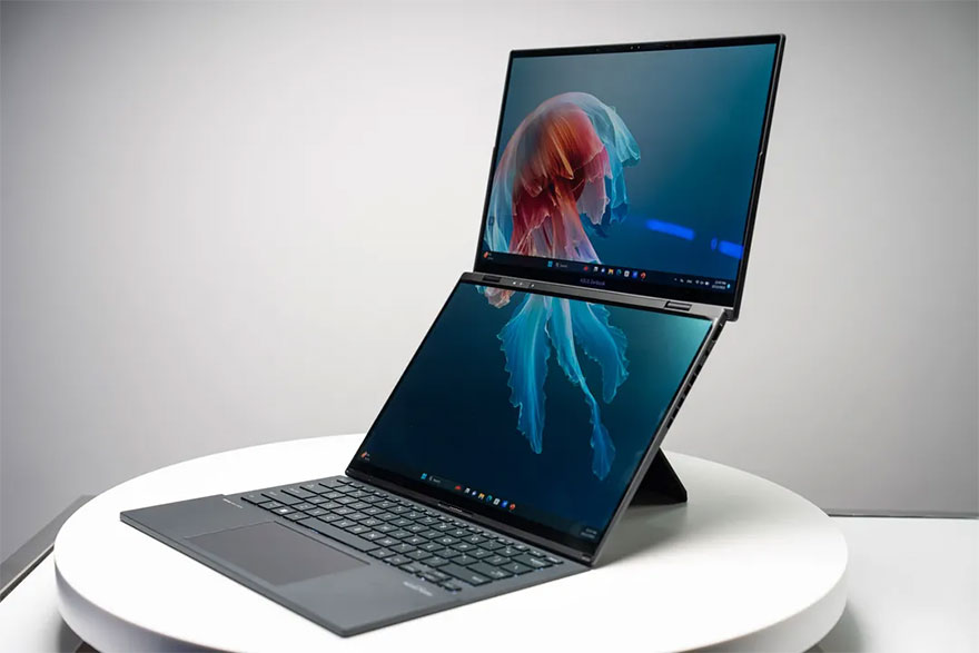 ASUS推出新款Zenbook Duo：双屏笔记本再创新高