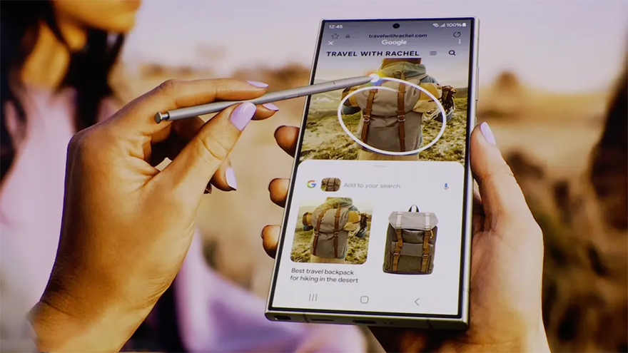 Samsung和Google联手推出“Circle to Search”功能：将AI视觉搜索带入新篇章