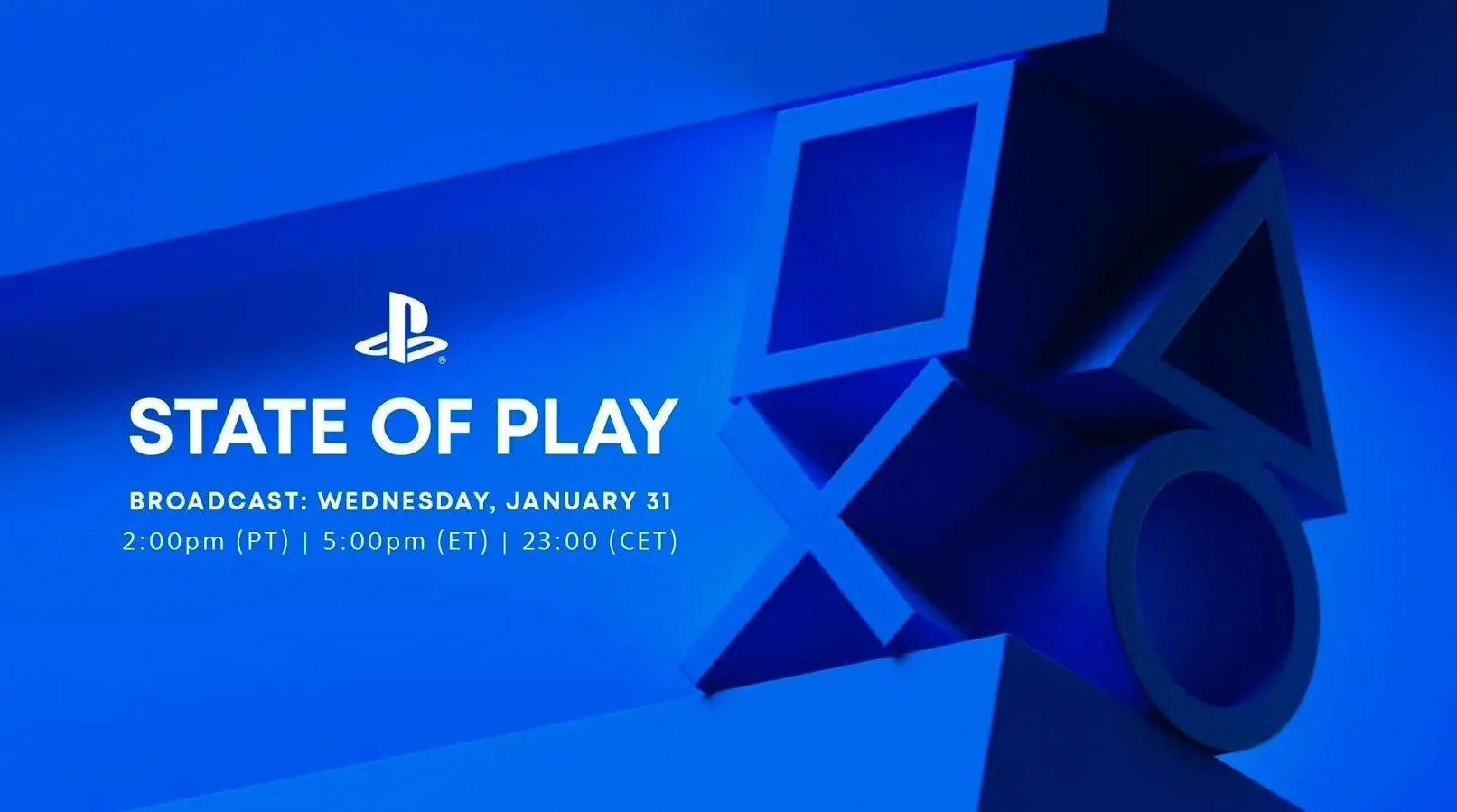 索尼2024年首场State of Play发布会定档1月31日
