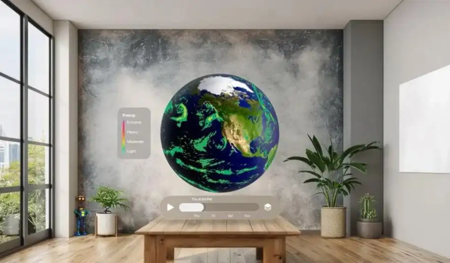 胡蘿卜天氣宣布將在蘋果Apple Vision Pro上推出應(yīng)用程序