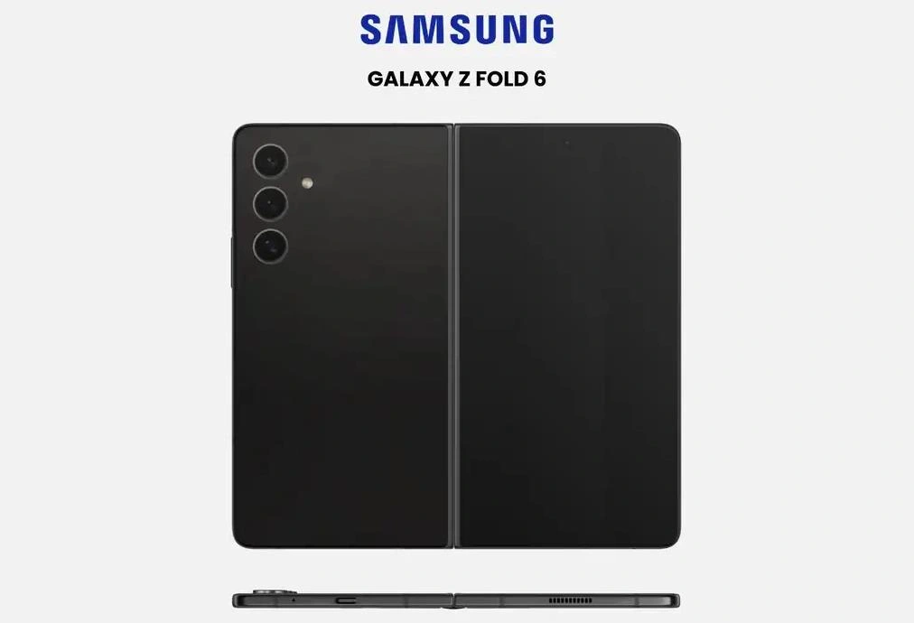 三星Samsung Galaxy Z Fold6外观曝光：薄如蝉翼，稳如泰山