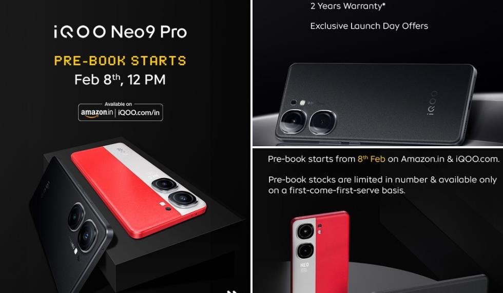 關于iQOO Neo9 Pro在印度發布時間及預購詳情