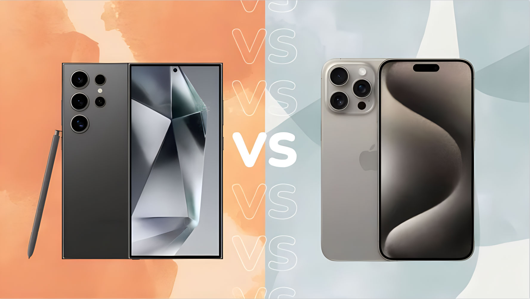 Samsung Galaxy S24 Ultra vs Apple iPhone 15 Pro Max：旗舰对决，你选哪一款？