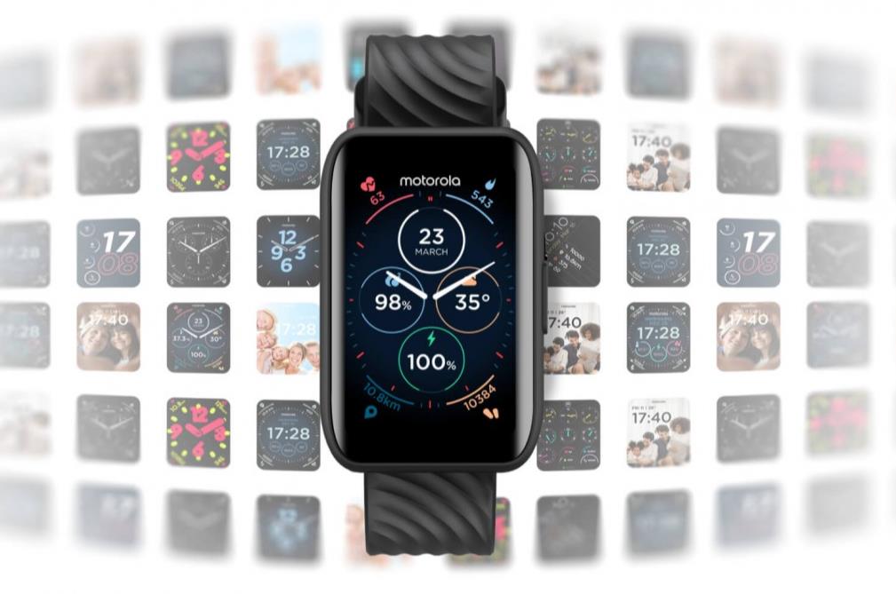摩托罗拉推出新款智能手表Moto Watch 40