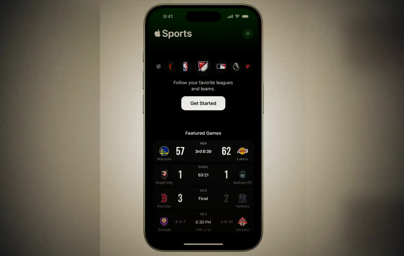 苹果Apple Sports上线：体育迷的iPhone新宠