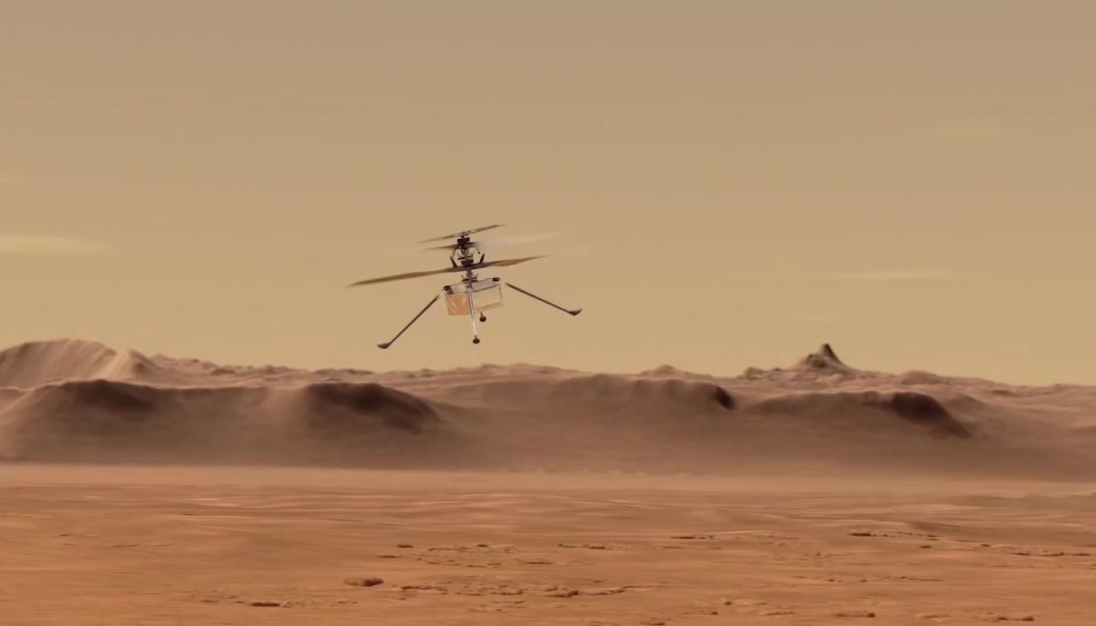 印度计划将直升机送往火星 开展空中探测任务