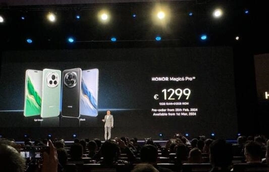 售价过万！荣耀Magic6 Pro海外发布：1.8亿像素潜望长焦+青海湖电池