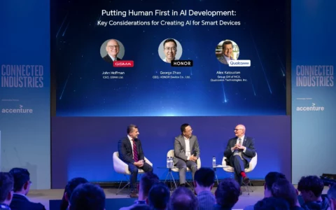 榮耀CEO趙明在MWC2024展望AI智能設備的未來