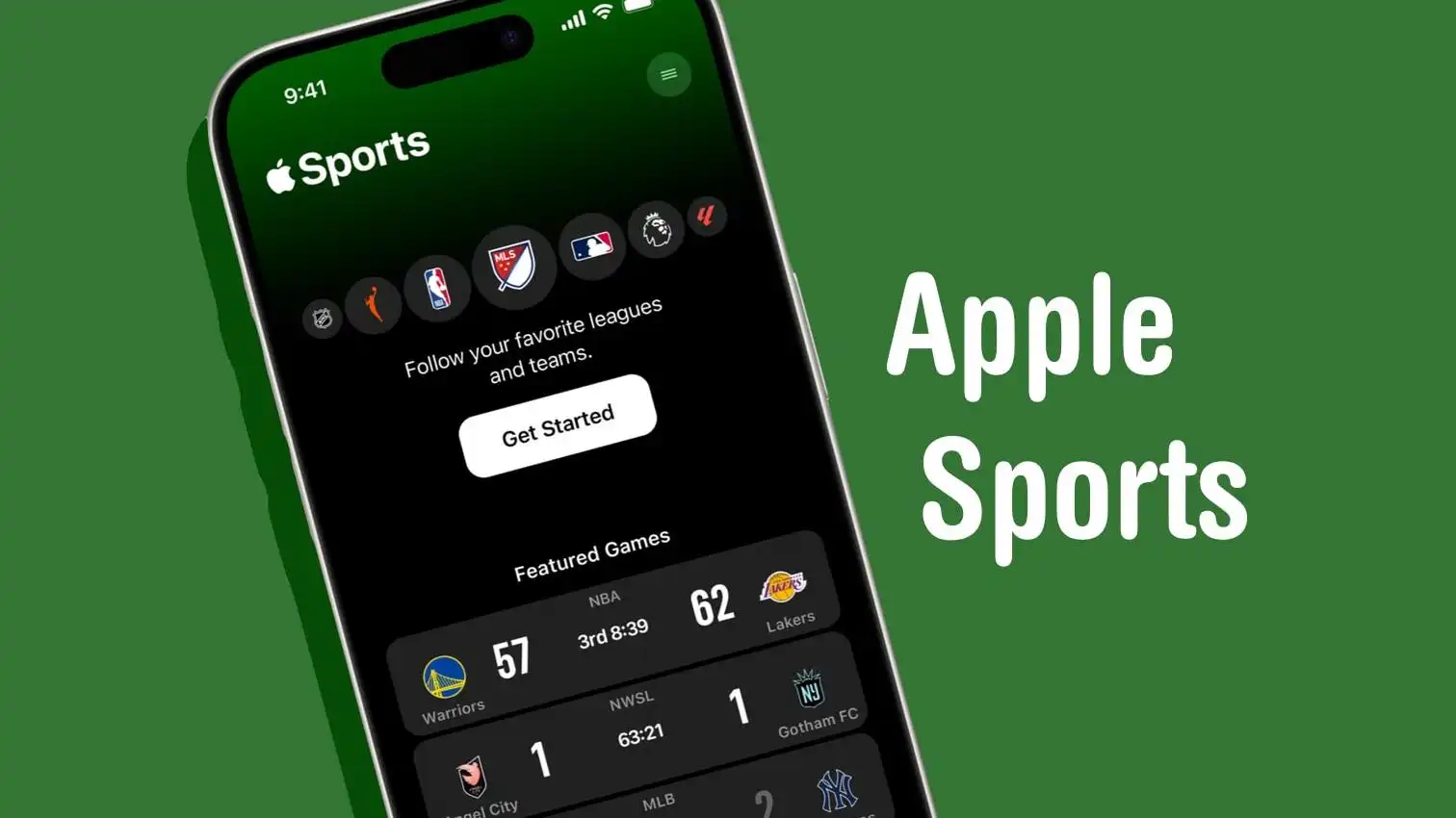 苹果携Apple Sports进军体育界 引领体育观赛新纪元