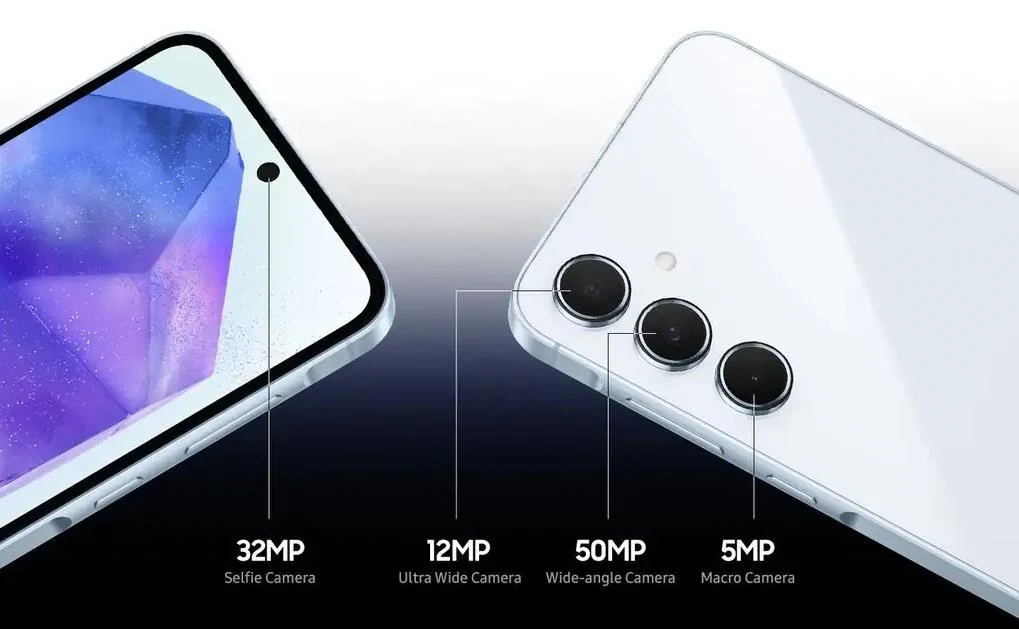 三星Galaxy A55渲染图曝光：配置升级，设计时尚