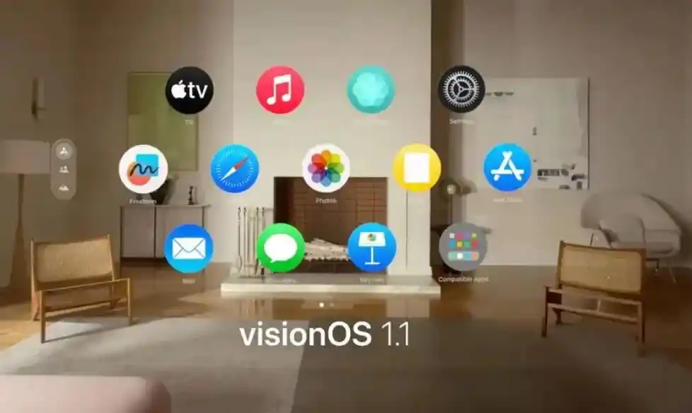 苹果Apple visionOS 1.1更新发布：增强头显管理与Persona优化引领新体验