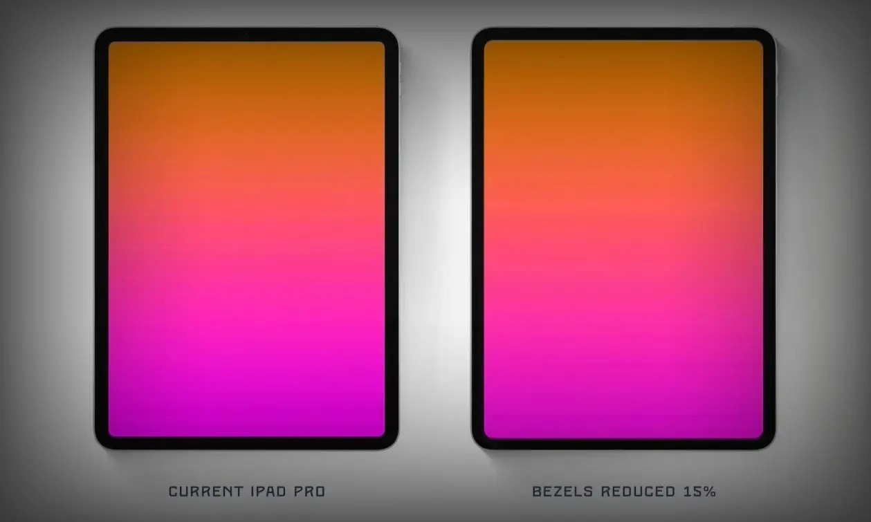 蘋果OLED iPad Pro 2024邊框數(shù)據(jù)曝光：縮窄引領(lǐng)設(shè)計(jì)新潮流，輕薄機(jī)身值得期待