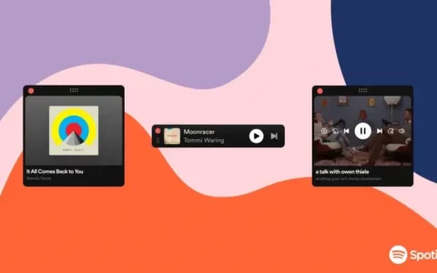 Spotify推出桌面迷你播放器，满足用户长期需求