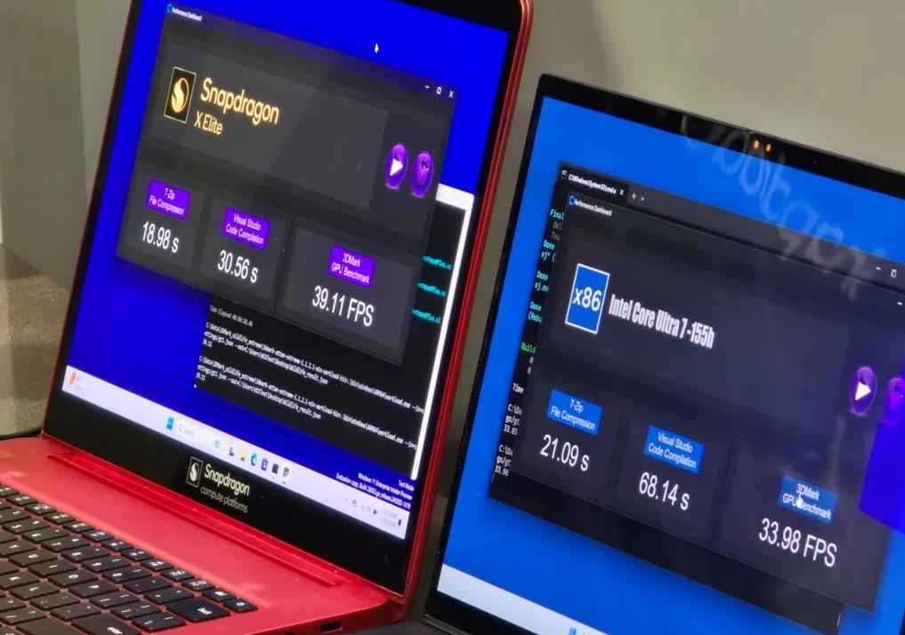 Snapdragon X Elite vs Intel Core Ultra 7-155H：性能与功耗的巅峰对决