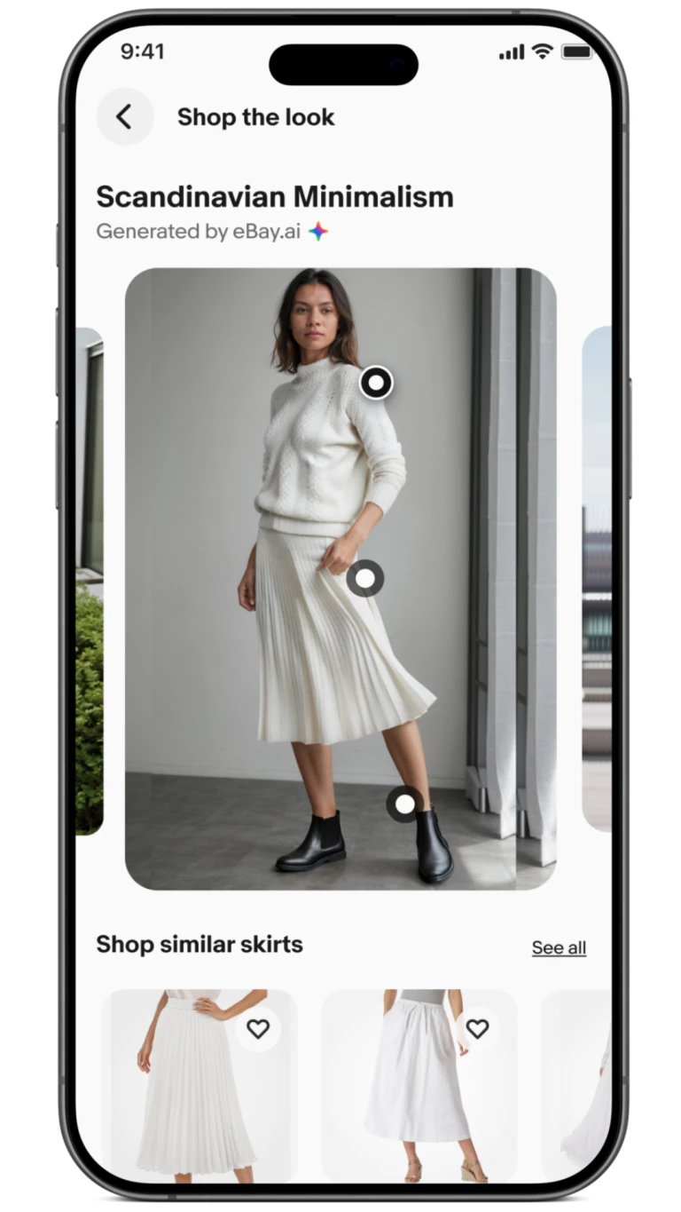 AI电商时代来临？eBay上线人工智能驱动的时尚穿搭购物
