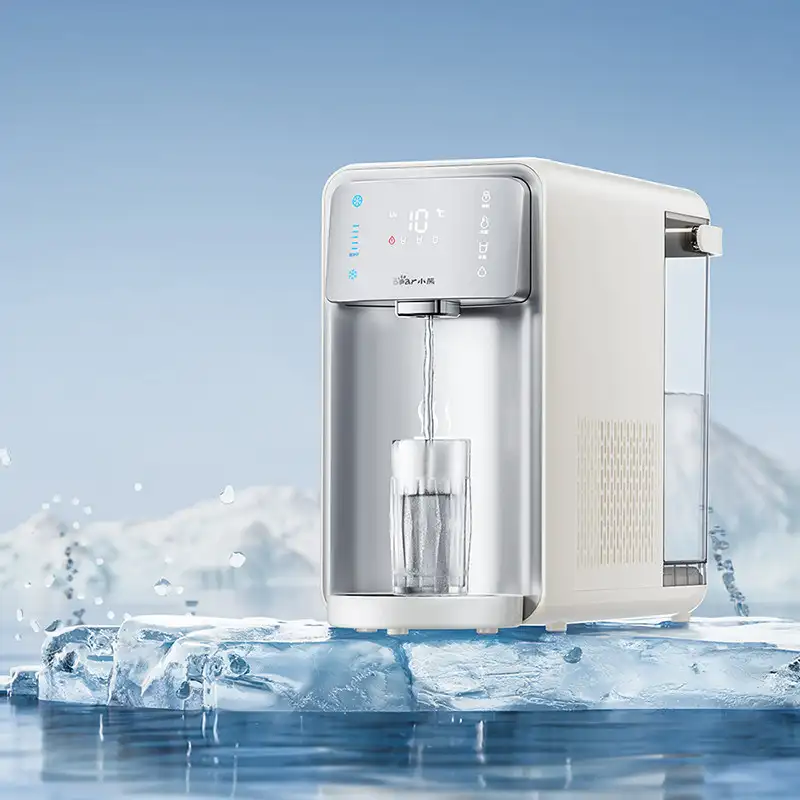 冷热全能，随心畅饮！小熊电器冰川泉饮水机带来饮水新体验