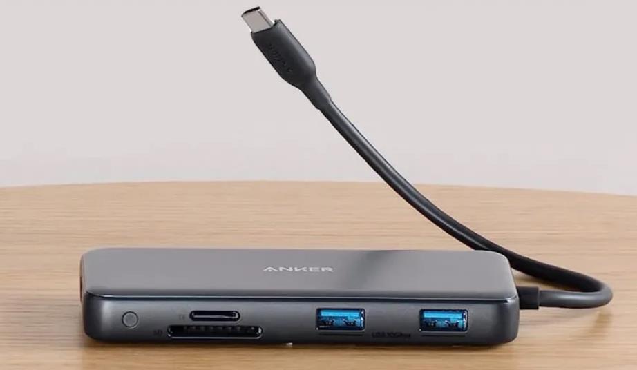 Anker 555 USB-C集线器美国亚马逊限时降价至40美元，享受20%折扣！