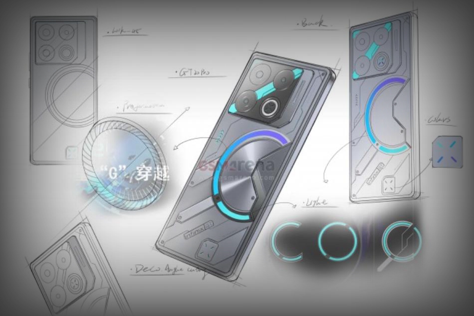 Infinix GT 20 Pro设计草图曝光：双芯片加持，游戏性能值得期待