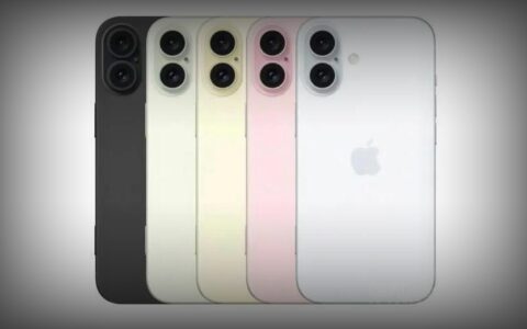 苹果iPhone 16系列模型图曝光：垂直摄像头与拍摄按钮引关注