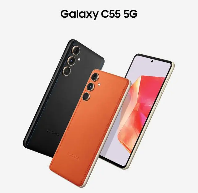 三星Galaxy C55正式發(fā)布：5000毫安電池+45W快充，1999元起