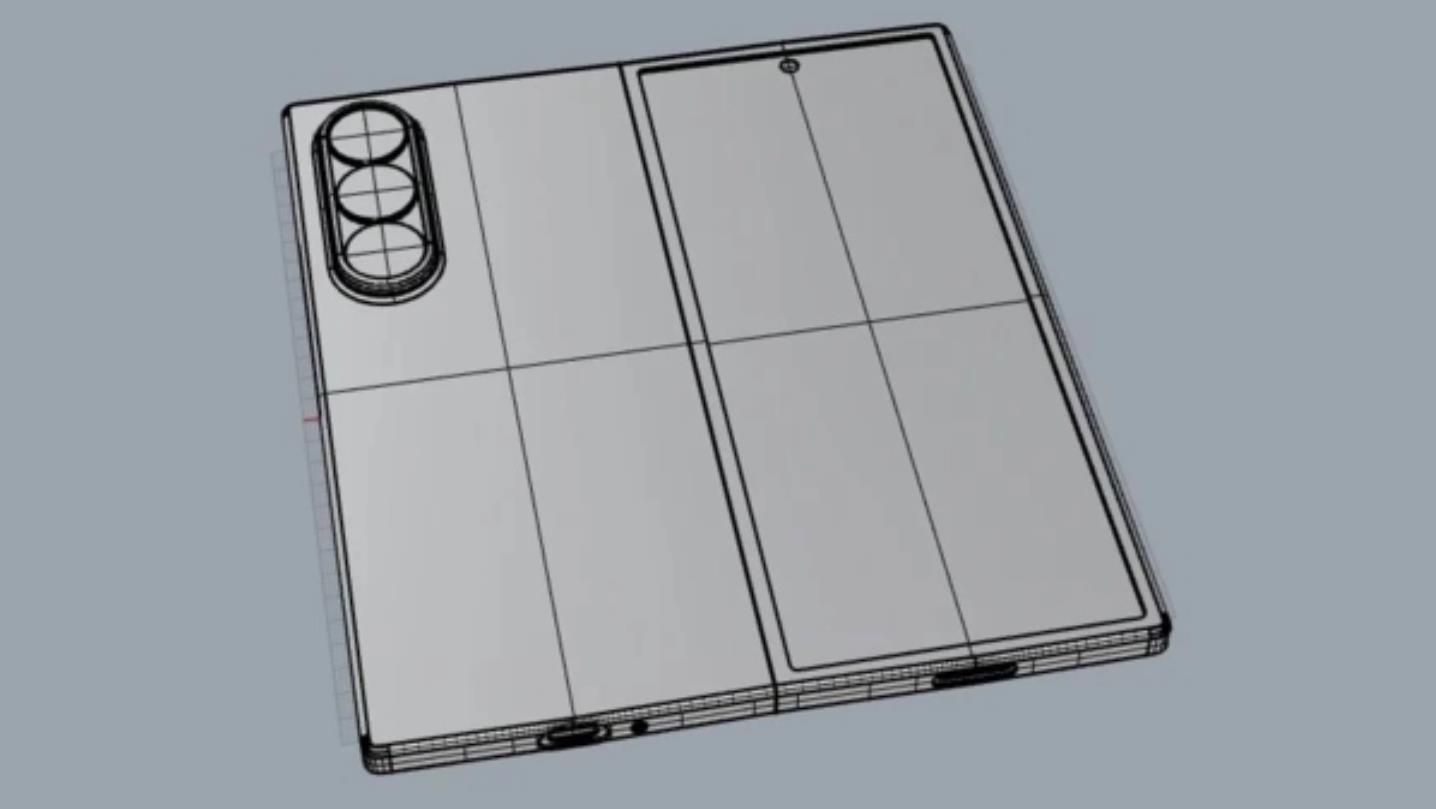 三星Galaxy Z Fold 6渲染图曝光，预计搭载强大性能配置