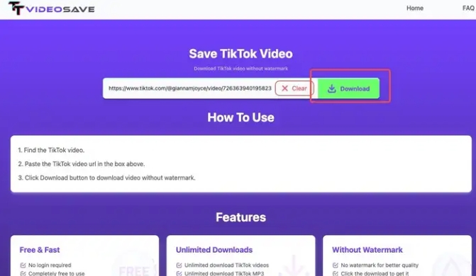 如何无水印下载TikTok上的视频？