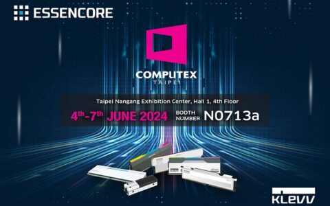 科赋宣布参加 2024 台北电脑展，带来 10000+ MT/s 超高速 DDR5 内存