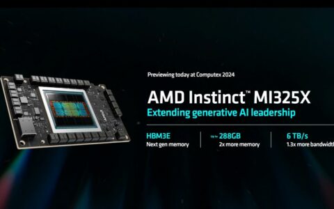 AMD发布AI芯片MI325X，性能超越英伟达H200达30%