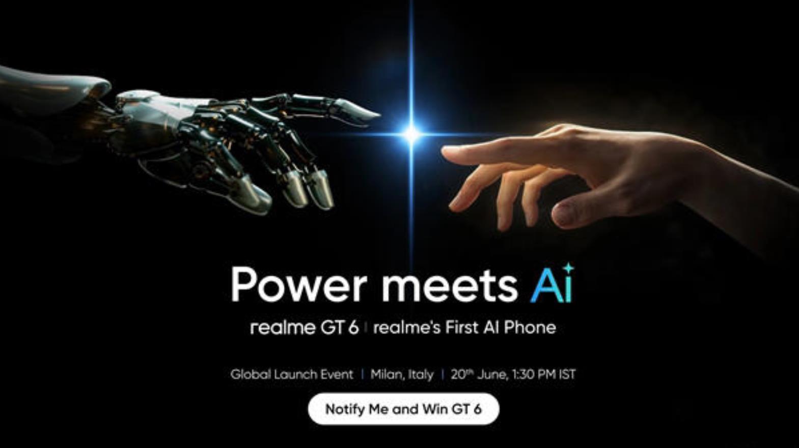 realme GT 6官宣：6月20日全球發(fā)布，AI功能成亮點(diǎn)