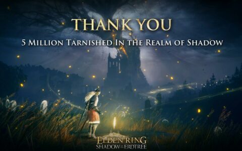 《艾尔登法环》DLC“黄金树幽影”销量突破500万，Steam口碑回升
