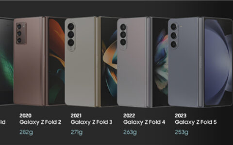 三星Galaxy Z Fold系列的演变：更纤薄、更坚固、更轻巧