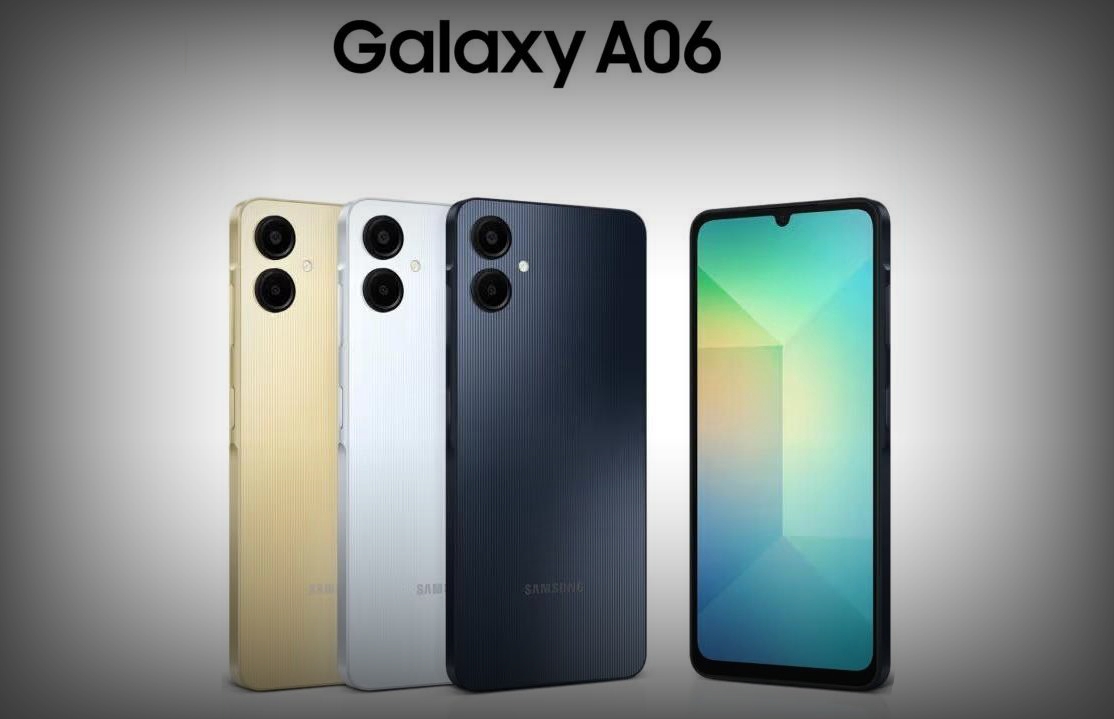 三星Galaxy A06外觀曝光：新增金色配色，設計更纖薄