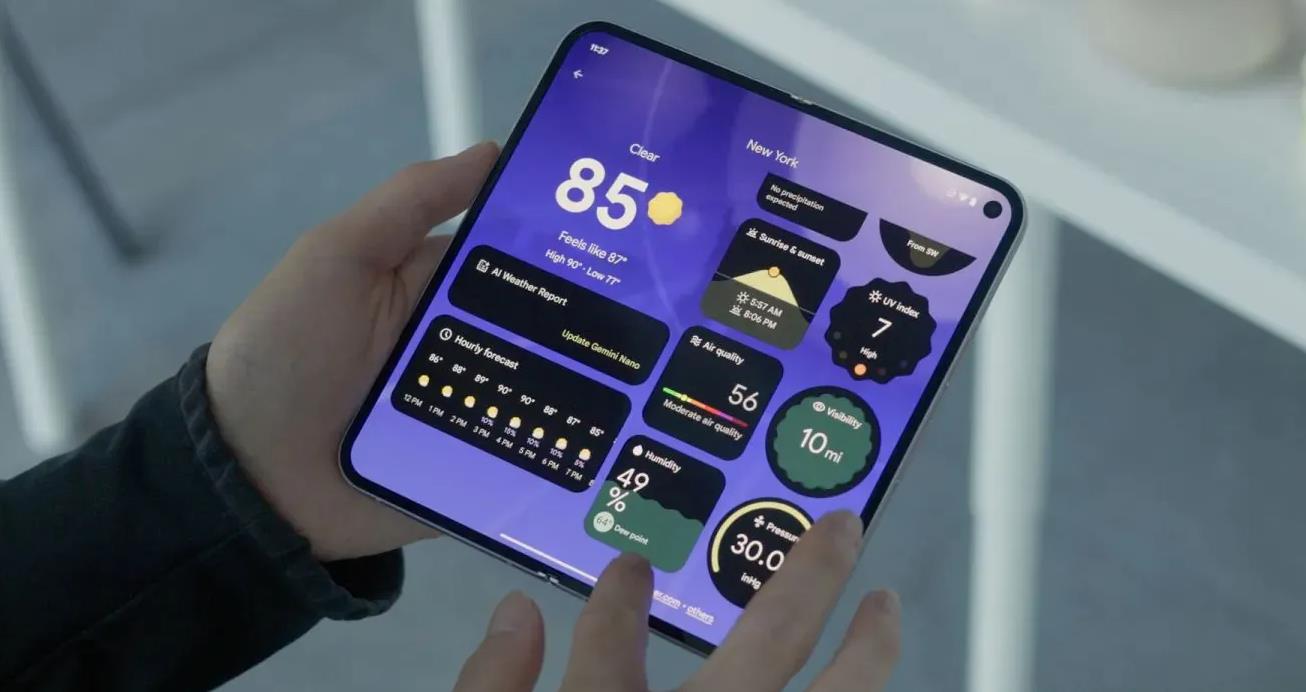 谷歌發(fā)布全新Pixel天氣應(yīng)用：簡(jiǎn)潔界面融合AI預(yù)報(bào)