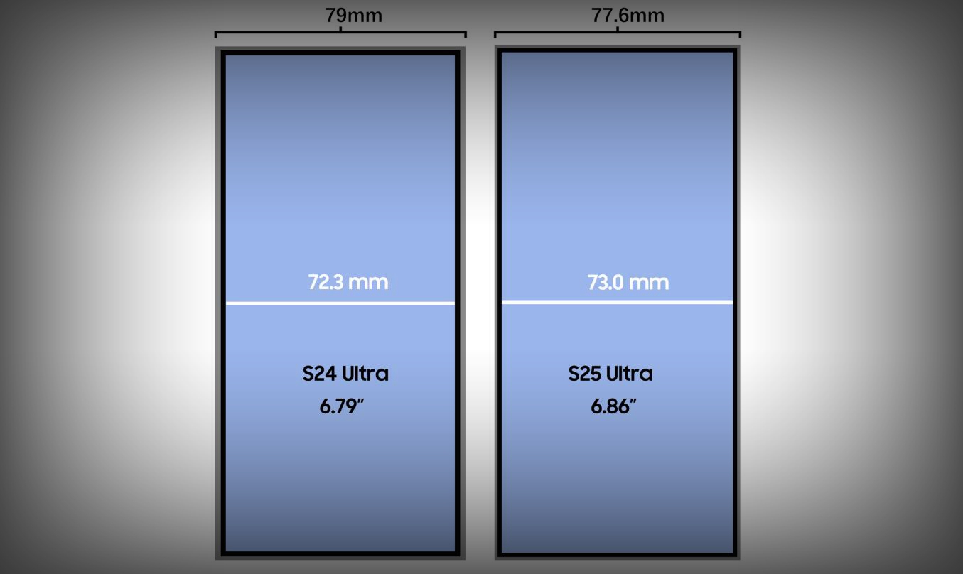 三星Galaxy S25 Ultra爆料：與iPhone 16 Pro Max同寬，搭載全新驍龍8 Gen4處理器