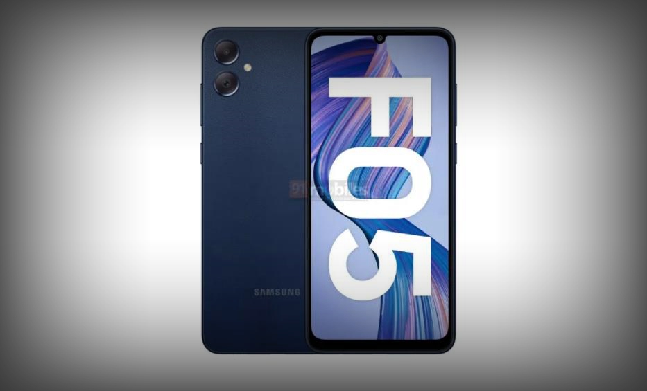 三星Samsung Galaxy F05渲染圖曝光：水滴屏+素皮背板，入門級新選擇