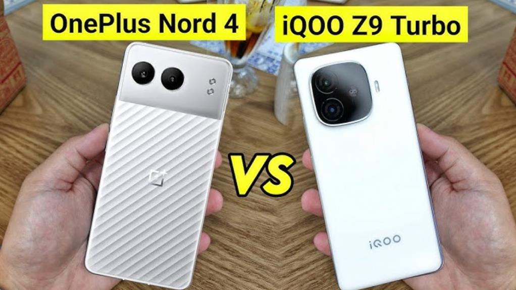 iQOO Z9 Turbo vs OnePlus Nord 4：性能與續航領跑VS高性價比與輕薄設計