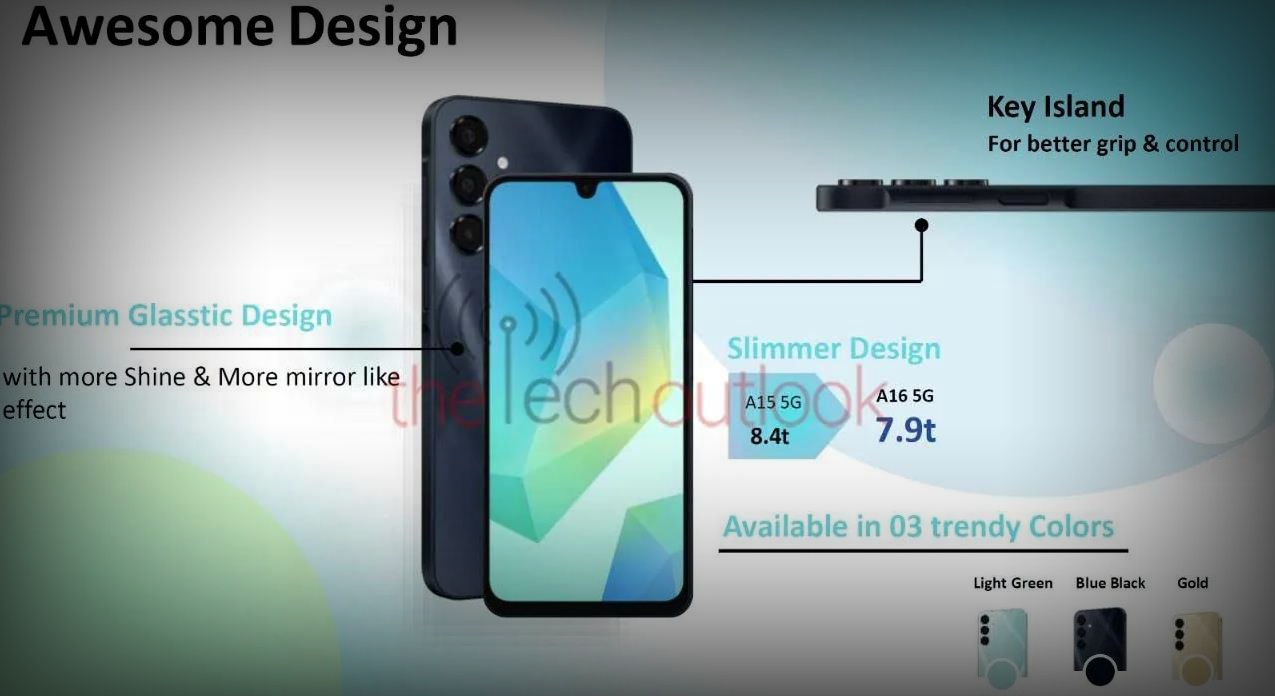 三星Galaxy A16?5G規(guī)格曝光：6.7英寸大屏、雙芯可選，承諾6年系統(tǒng)更新