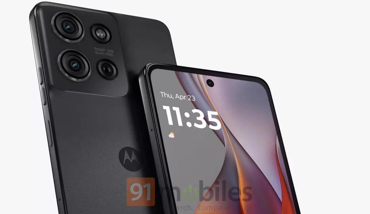 摩托羅拉Moto G75曝光：5000萬主攝+6.8英寸大屏，支持IP68防水