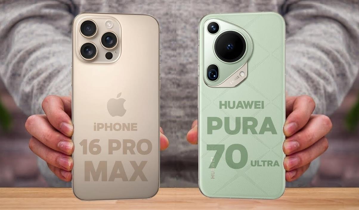 華為Pura 70 Ultra vs iPhone 16 Pro Max：高端旗艦的巔峰對決