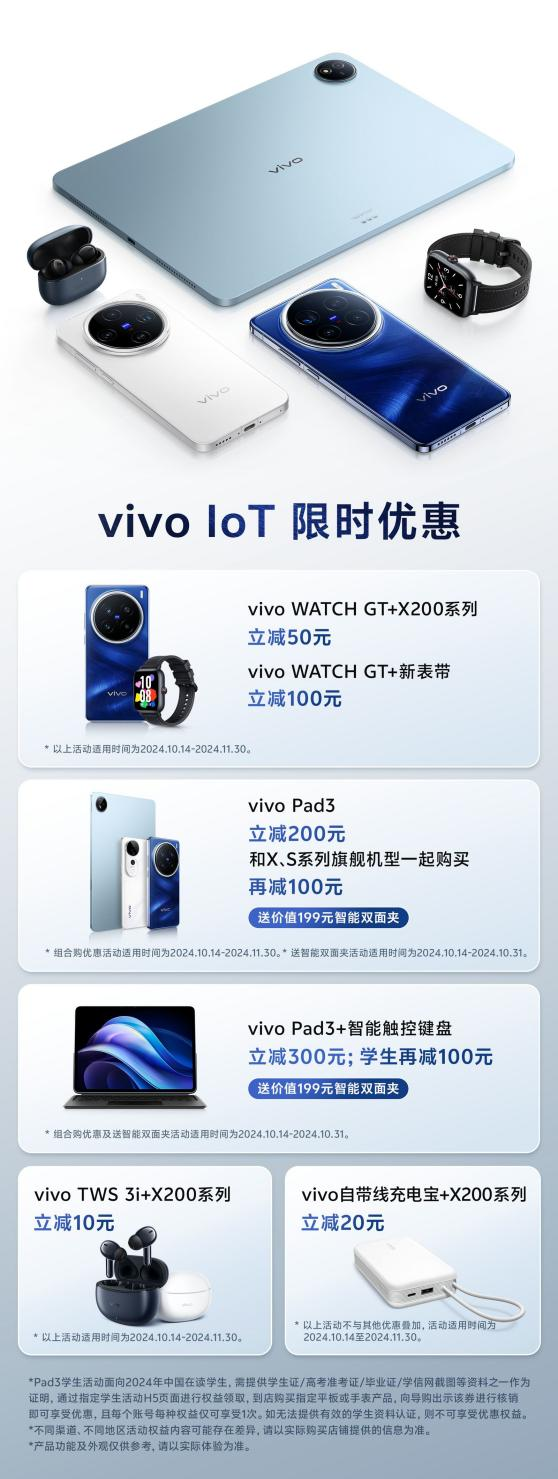 vivo IoT全家桶迎來(lái)大量功能更新 煥新升級(jí)成就智慧體驗(yàn)