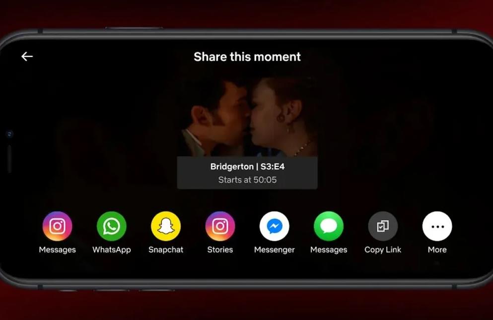 Netflix推出“Moments”新功能：保存并分享喜愛的影視片段